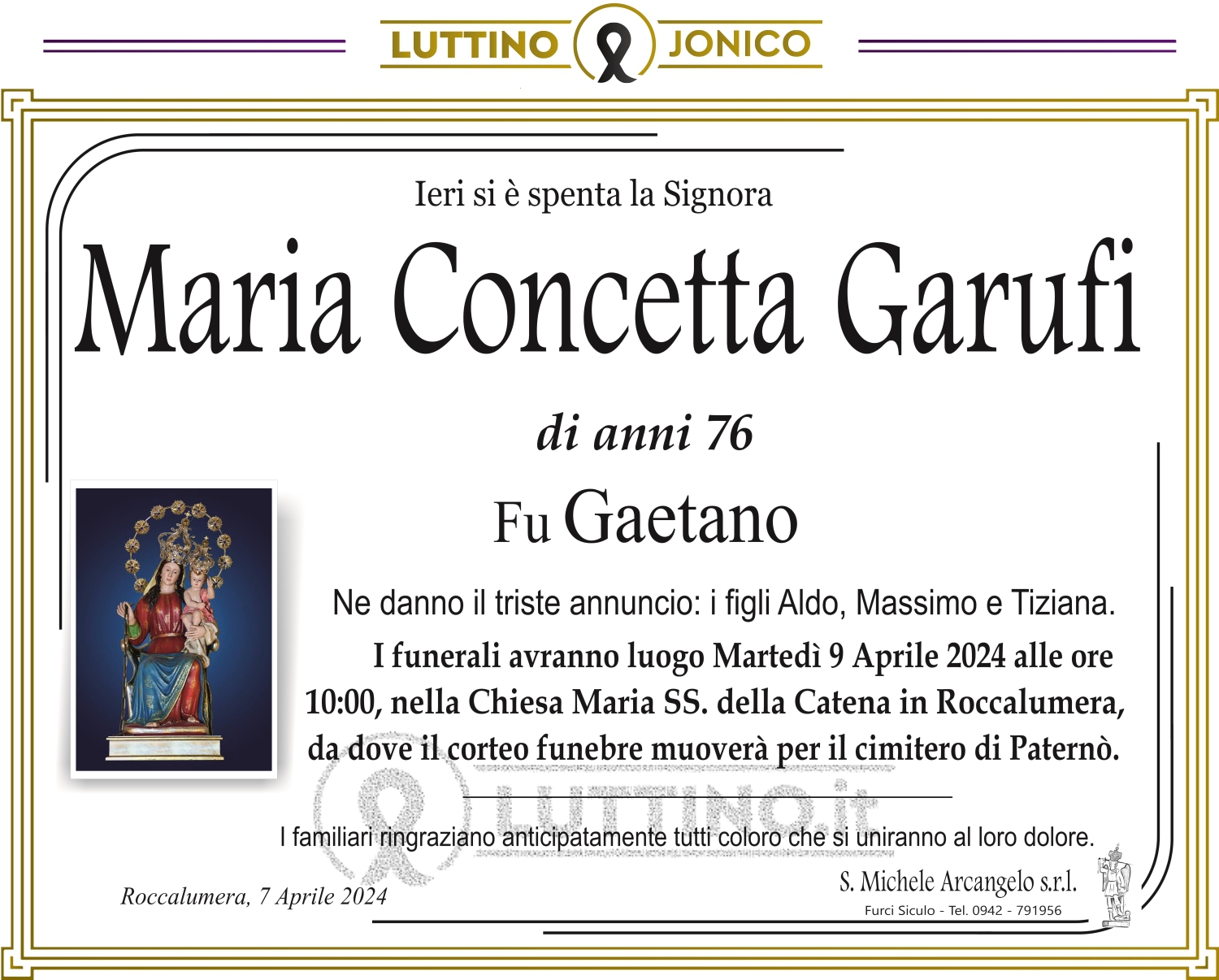 Maria Concetta Garufi